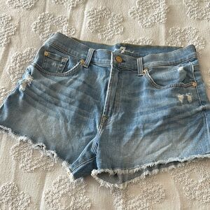 Denim Blue Women's Shorts